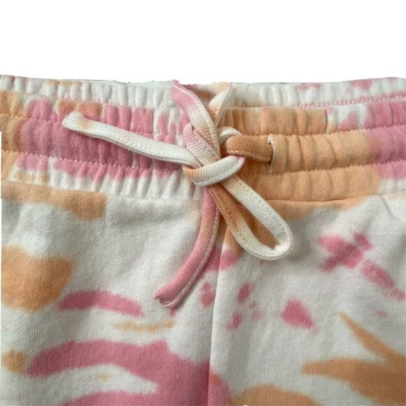 1.STATE Women's XL Shorts Pull On Adjustable Stretch Waist Ruched Side Tie Dye - Picture 4 of 9